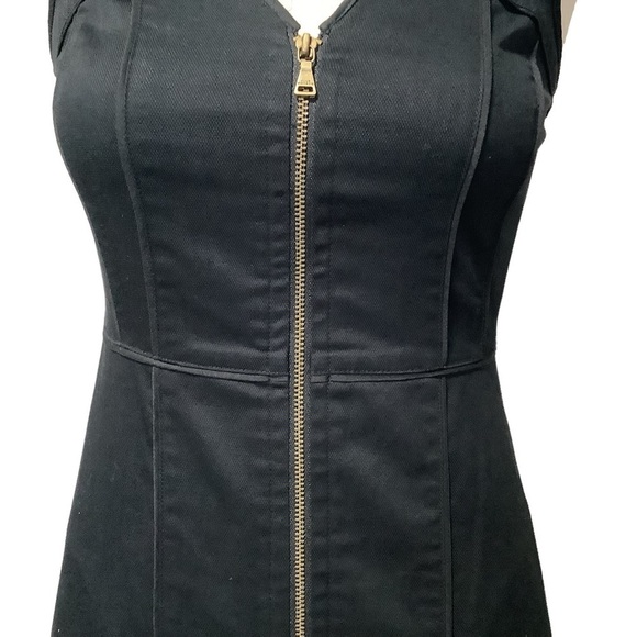 CLUB MONACO Full Front Zip Sheath Dress - Size 00 - Picture 8 of 16